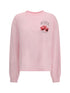 GANNI L long-sleeve t-shirt with cherries print