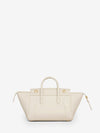 white cotton small new luggage bag