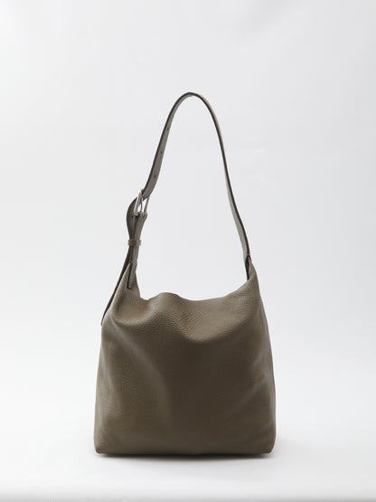 THE ROW OS isa bag in deerskin leather