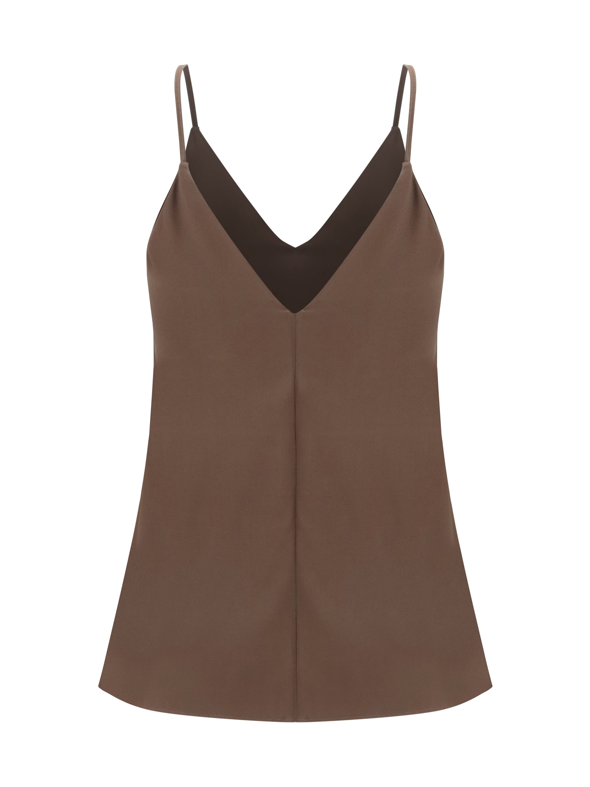 stretch silk top
