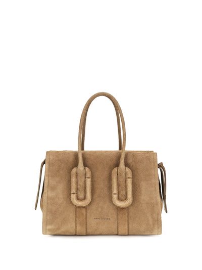 babe city tote suede handbag
