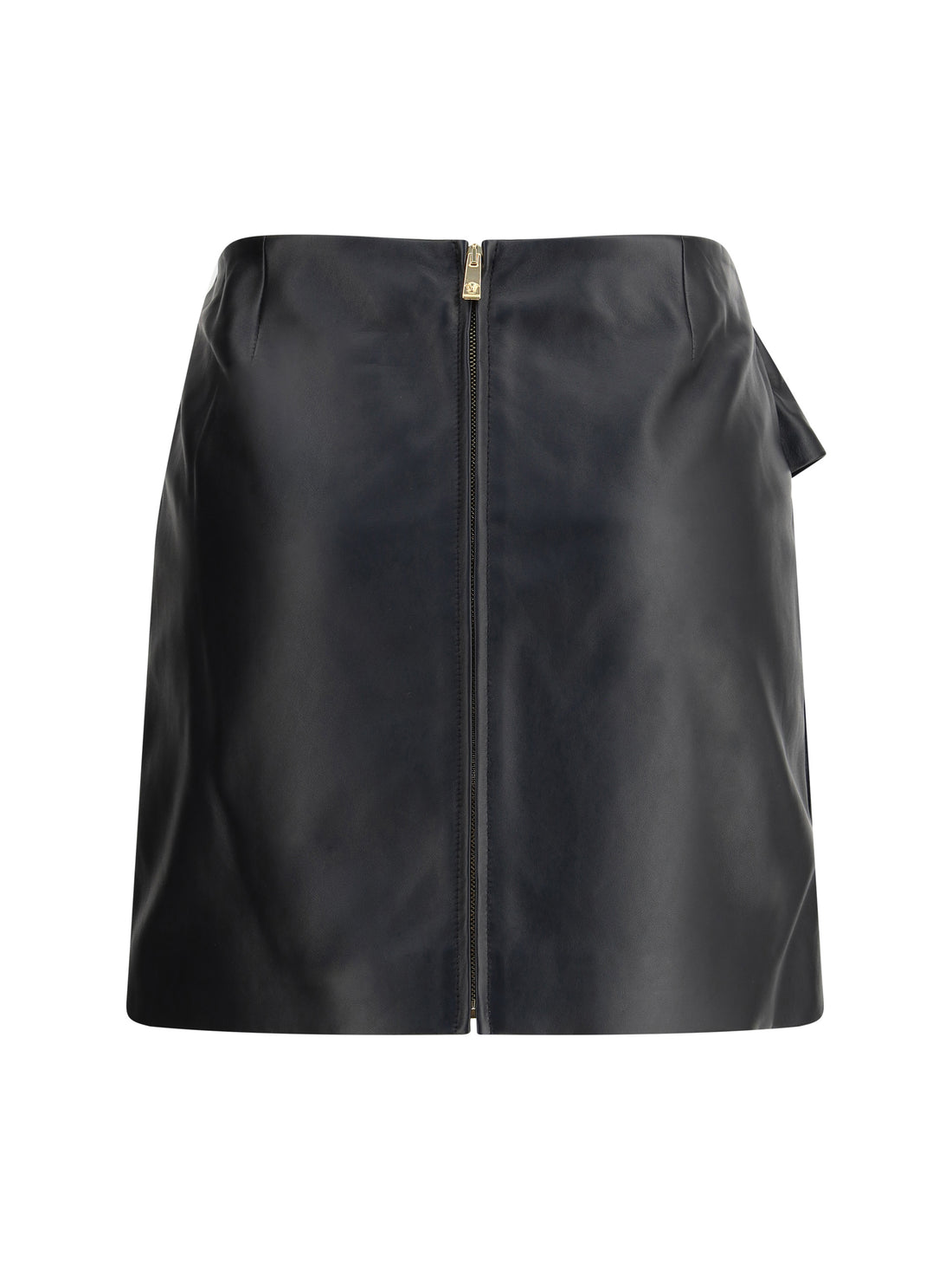 VERSACE 42 lambskin miniskirt