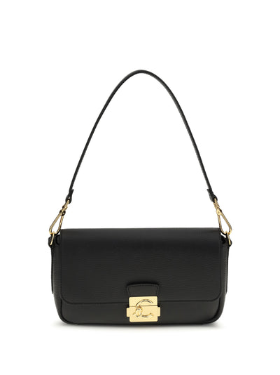 large c-me lock shoulder bag