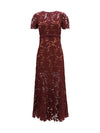 midi lace dress