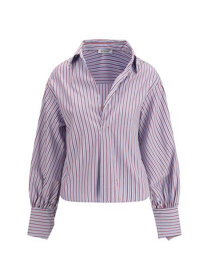SOSUE S claire stripes shirt 