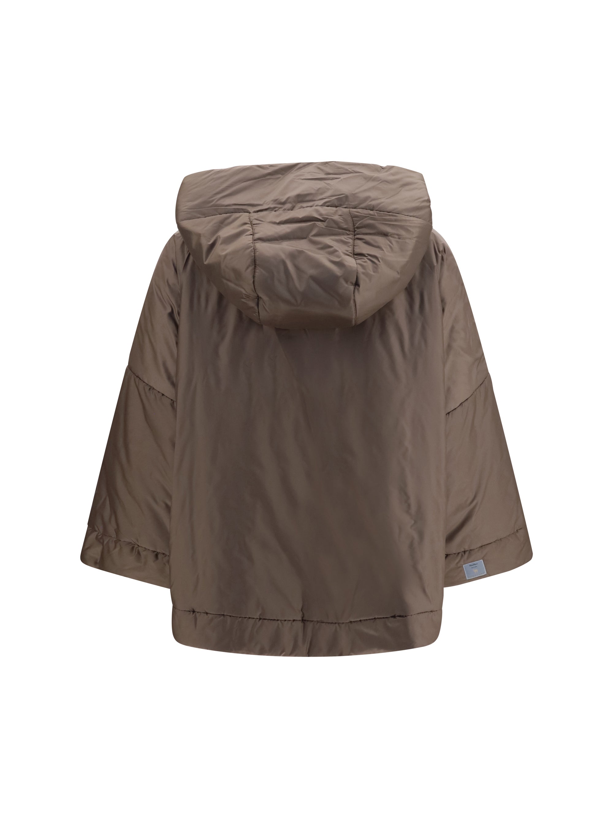 hooded added jacket