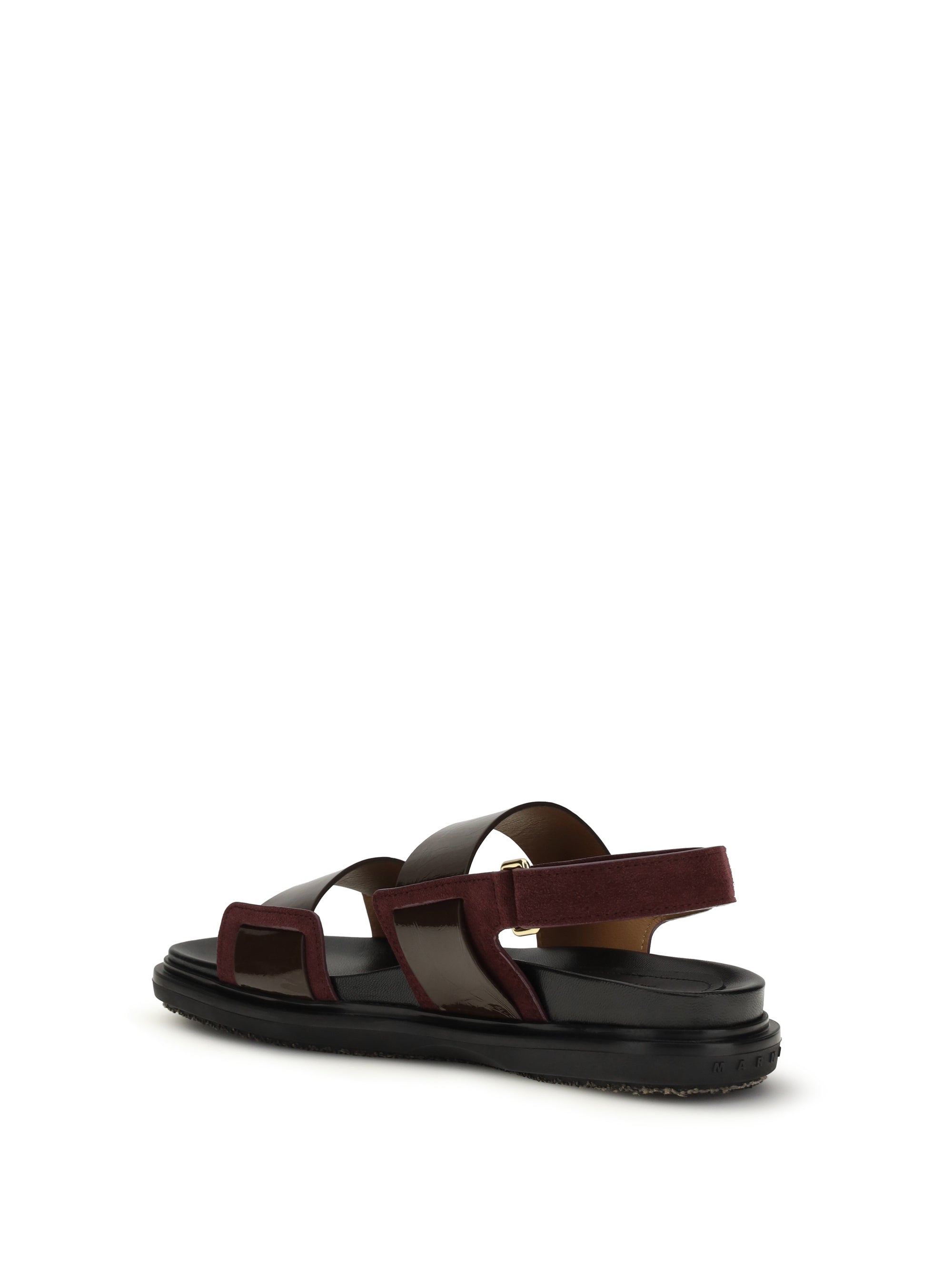 MARNI 37.5 double-strap fussbett sandals 