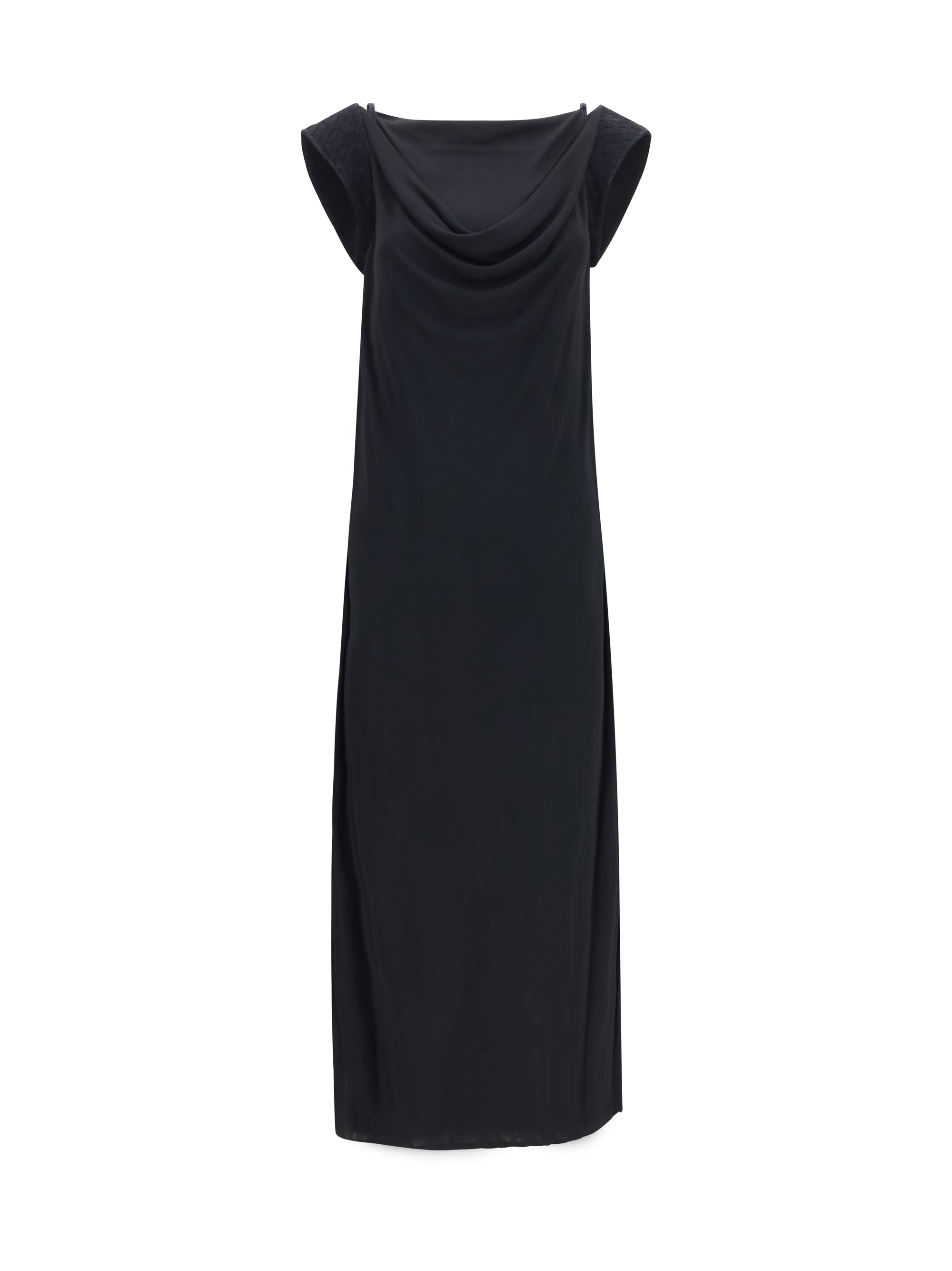 viscose crêpe jersey dress