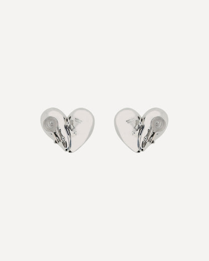 heart-shaped earrings
