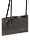 le teckel shoulder bag in aged leather