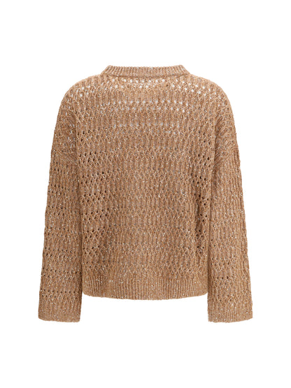 BRUNELLO CUCINELLI XL openwork sweater