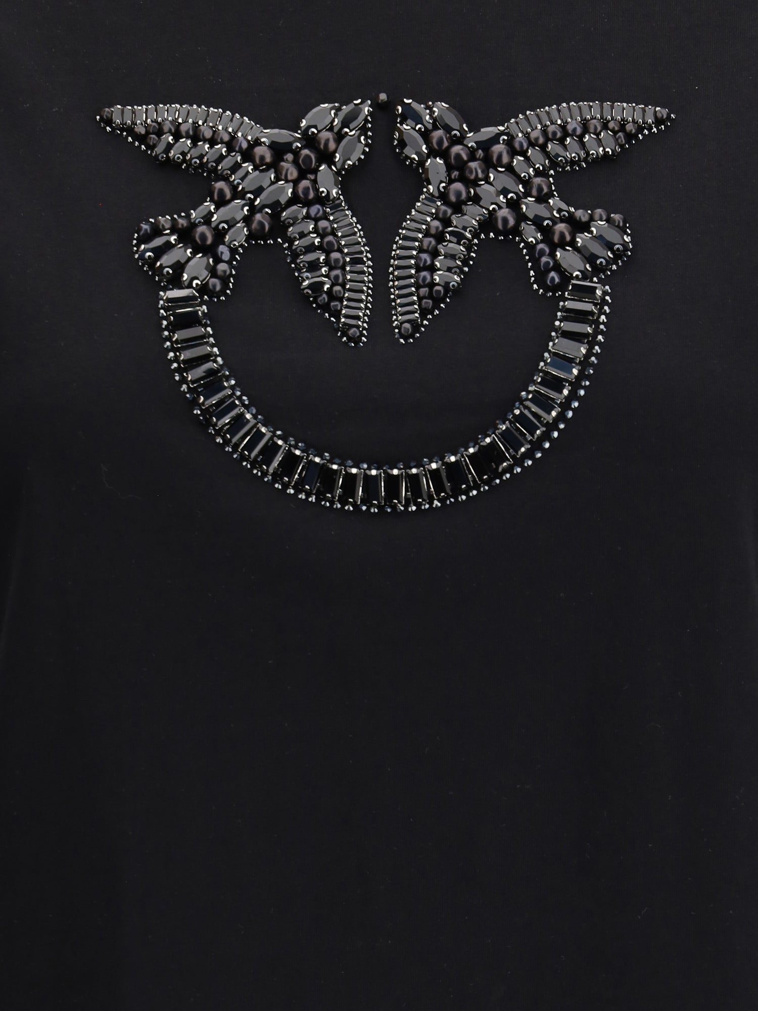 PINKO M embroidered logo t-shirt 