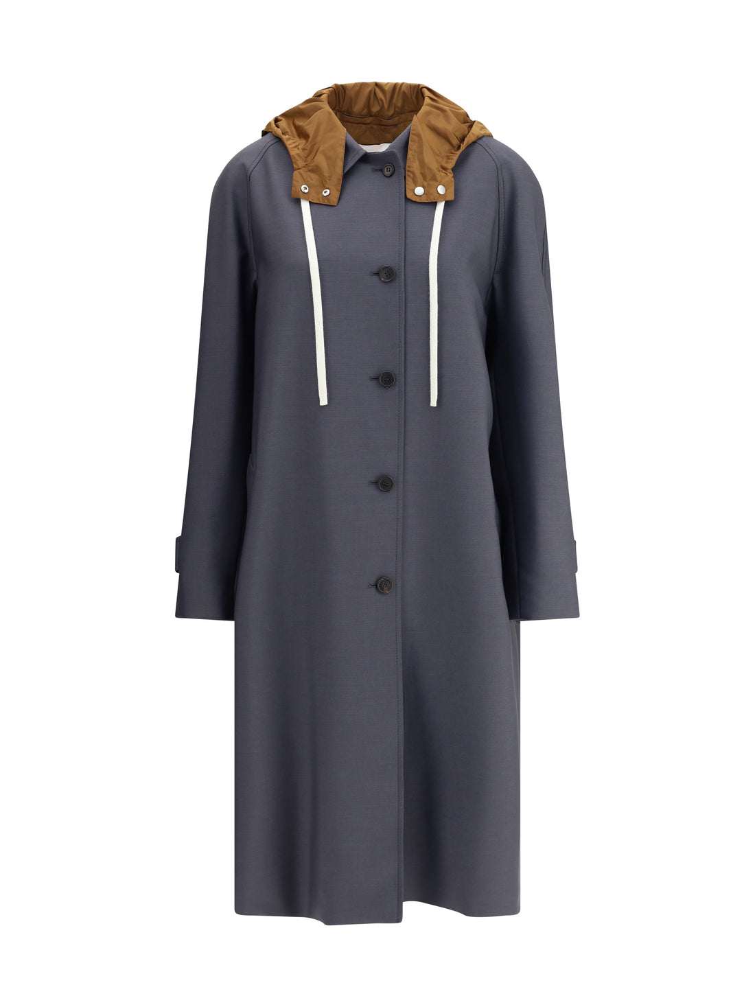 MIU MIU 38 hooded long coat