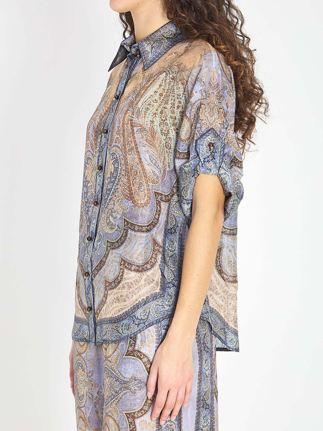 ZIMMERMANN 0 wanderlust short-sleeve shirt