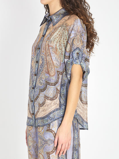 ZIMMERMANN 0 wanderlust short-sleeve shirt