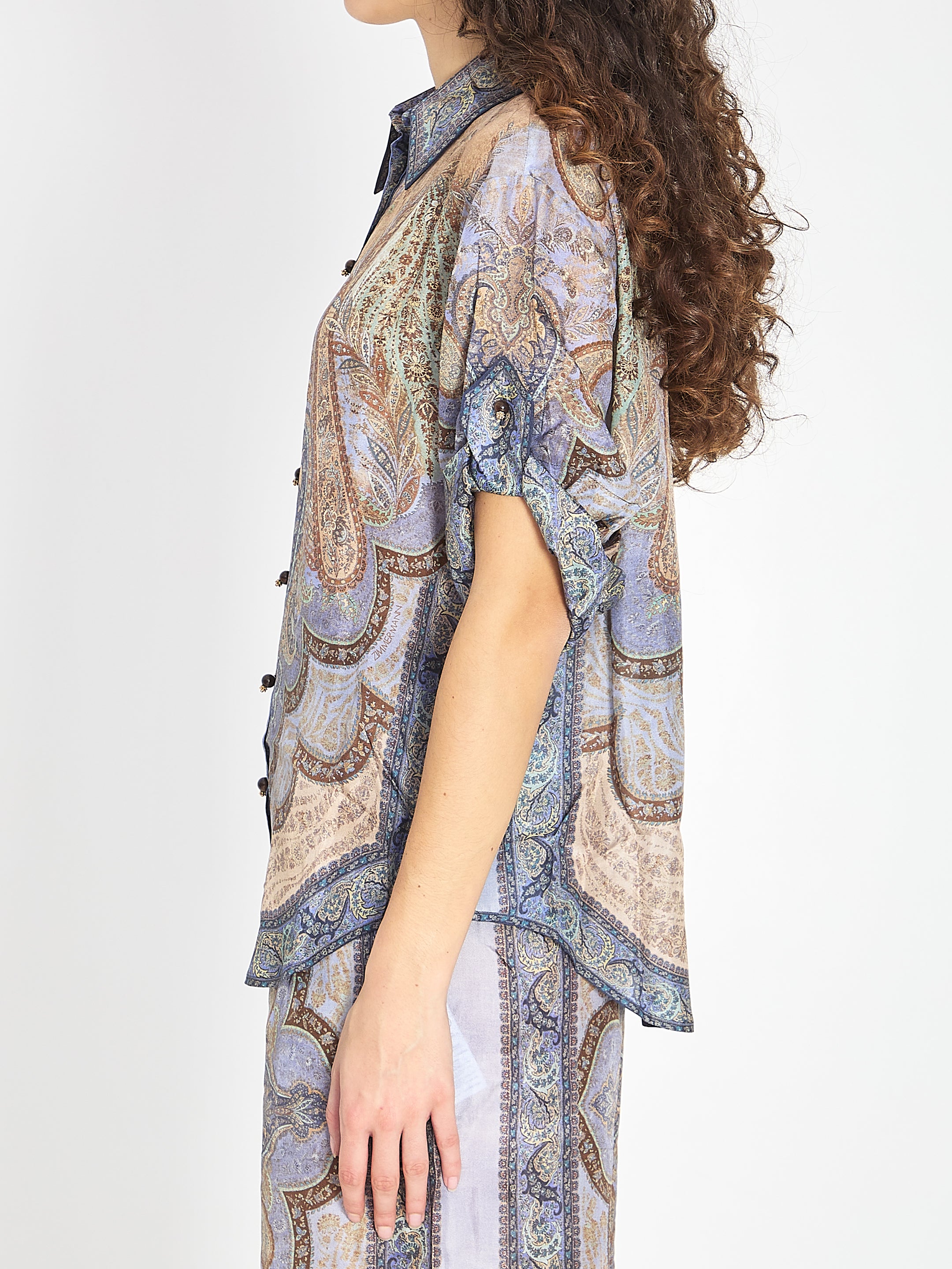 ZIMMERMANN 0 wanderlust short-sleeve shirt