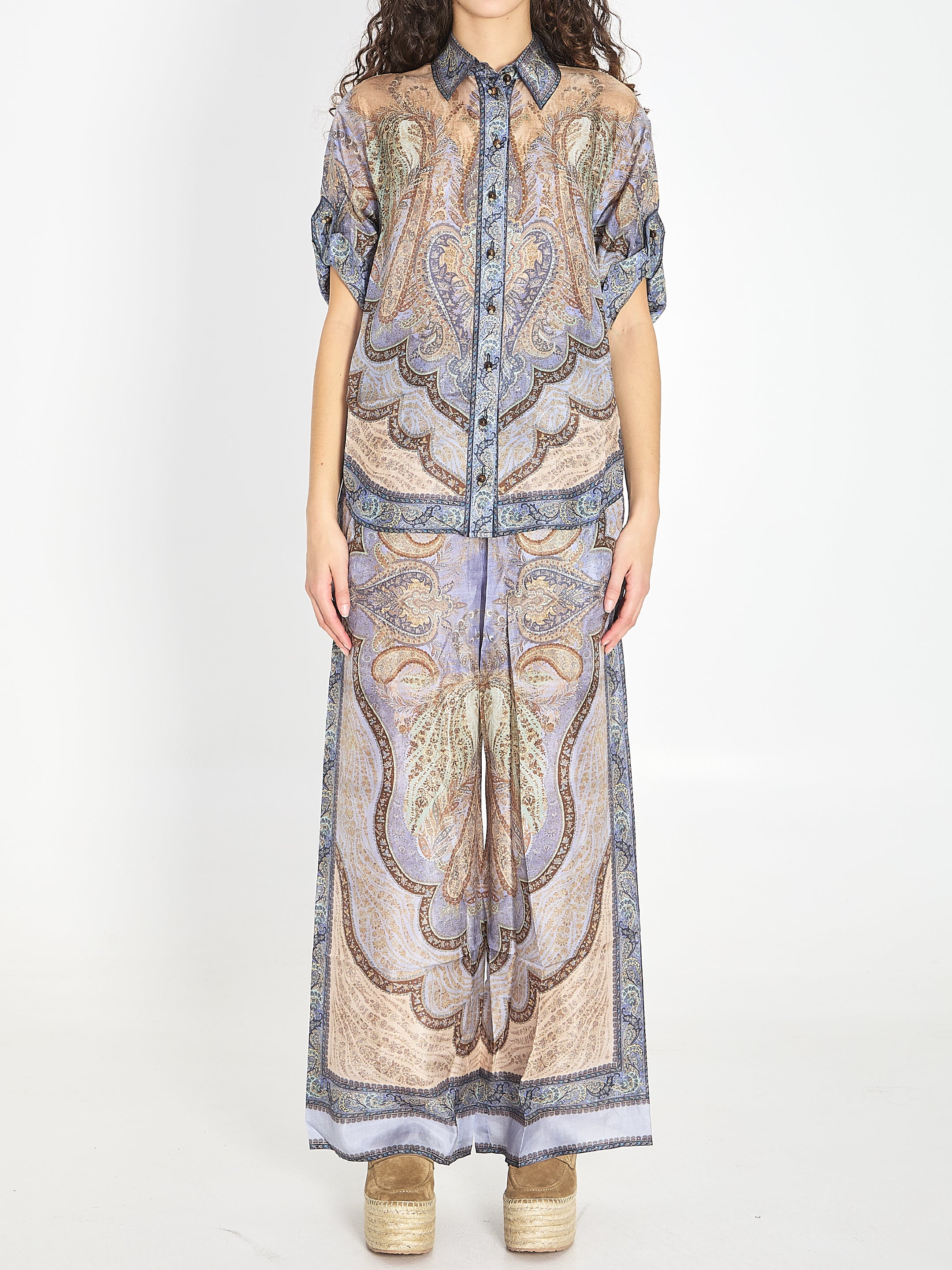 ZIMMERMANN 0 wanderlust short-sleeve shirt