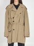 BALENCIAGA S short cocoon trench
