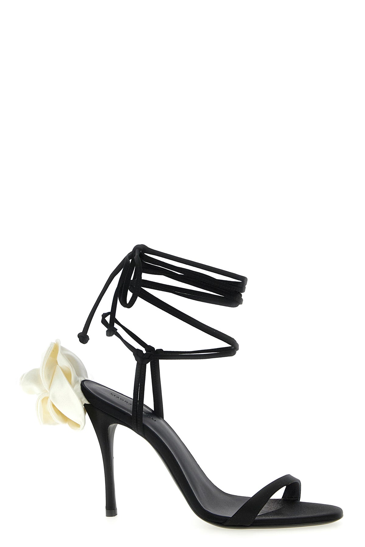 satin sandals
