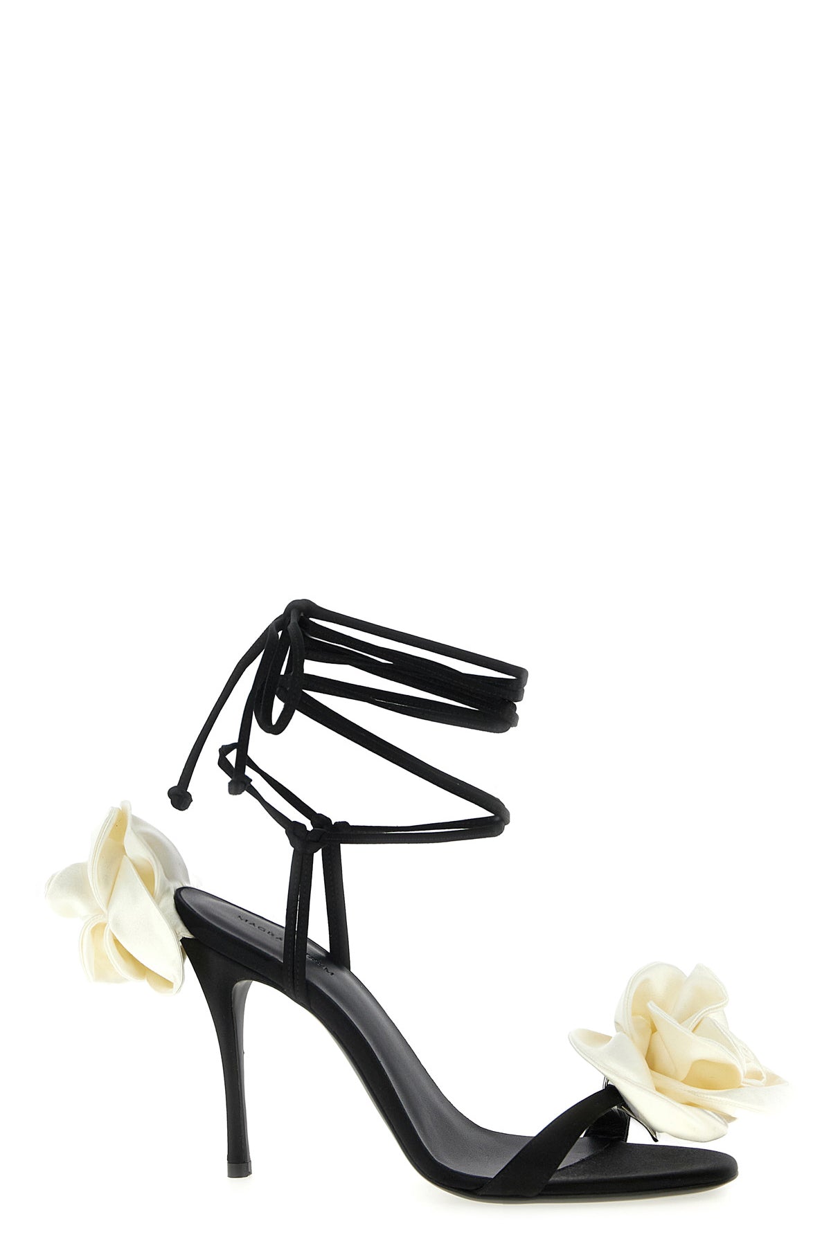 satin sandals