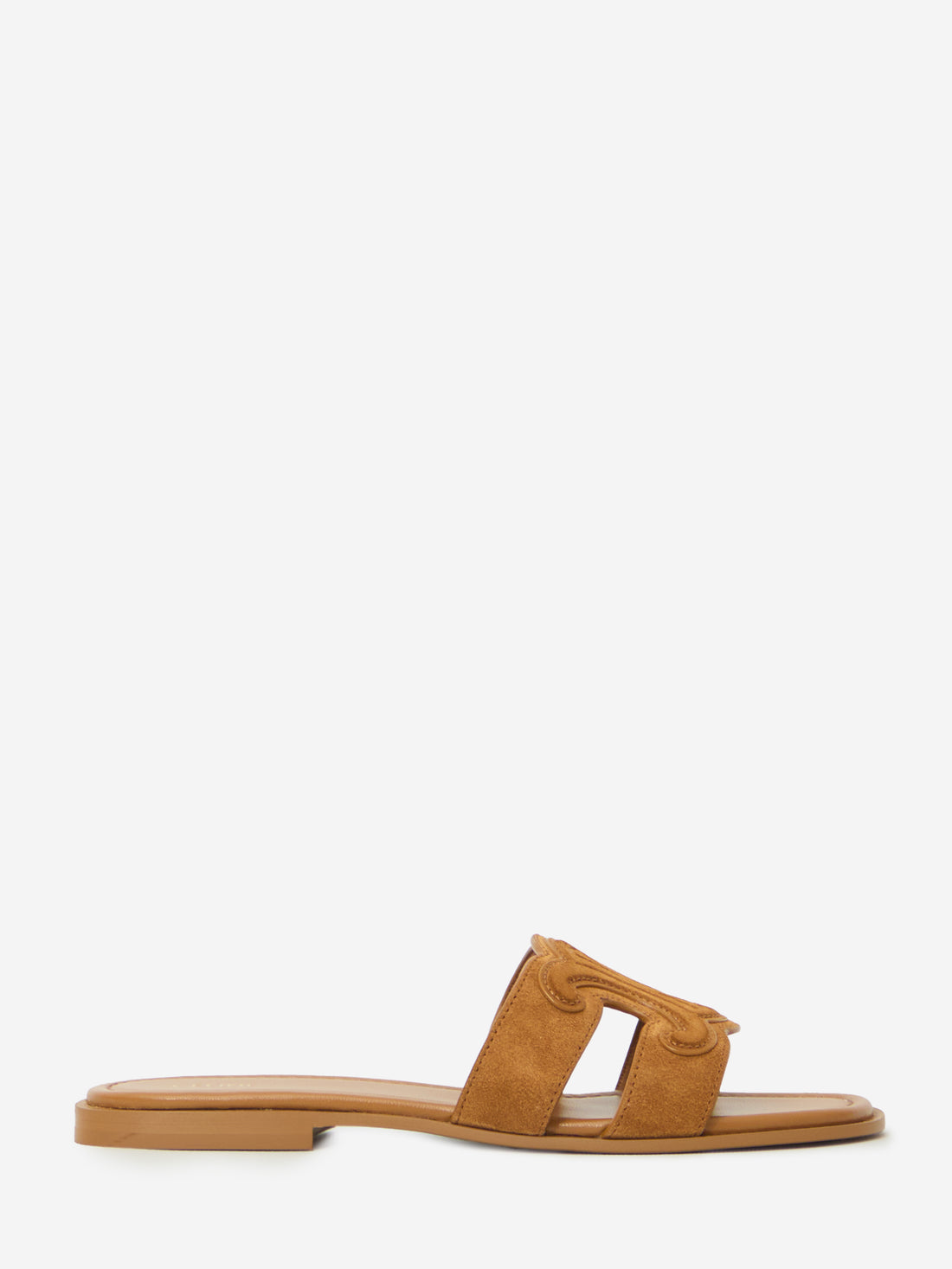 CELINE 36 marina mule in suede calfskin