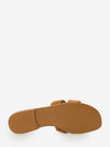 marina mule in suede calfskin