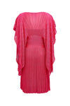 severina ribbed fabric dress