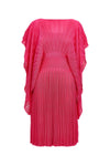 severina ribbed fabric dress