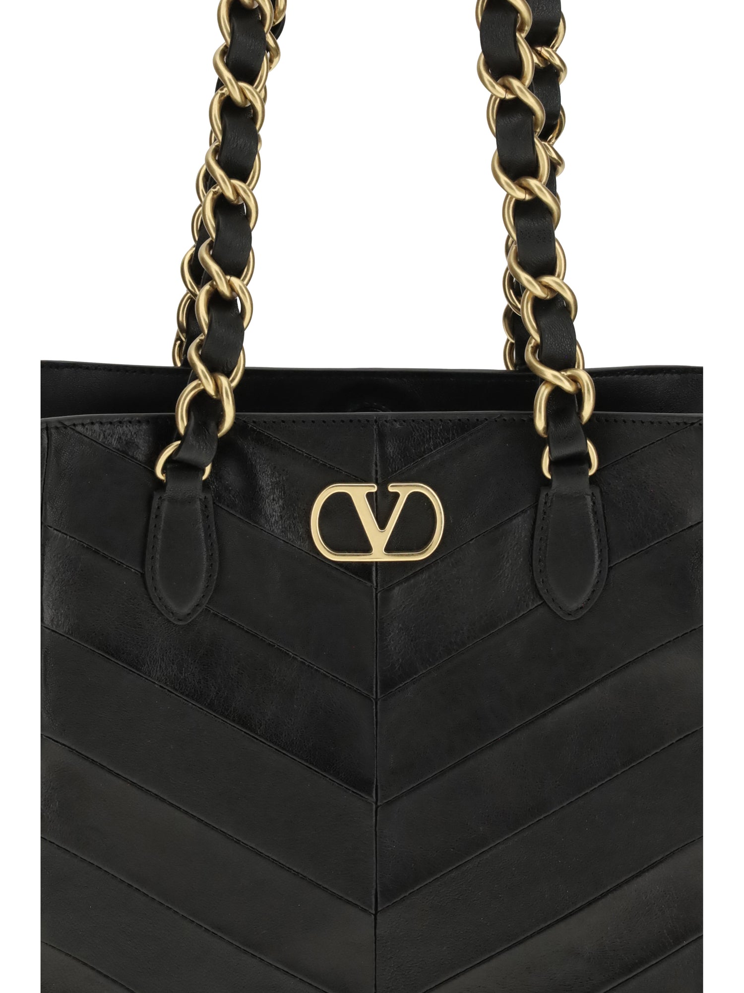 VALENTINO GARAVANI OS laseine small shopping bag