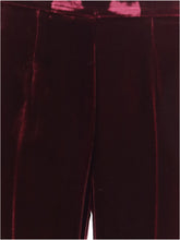 FORTE_FORTE 0 flared trousers in smooth velvet