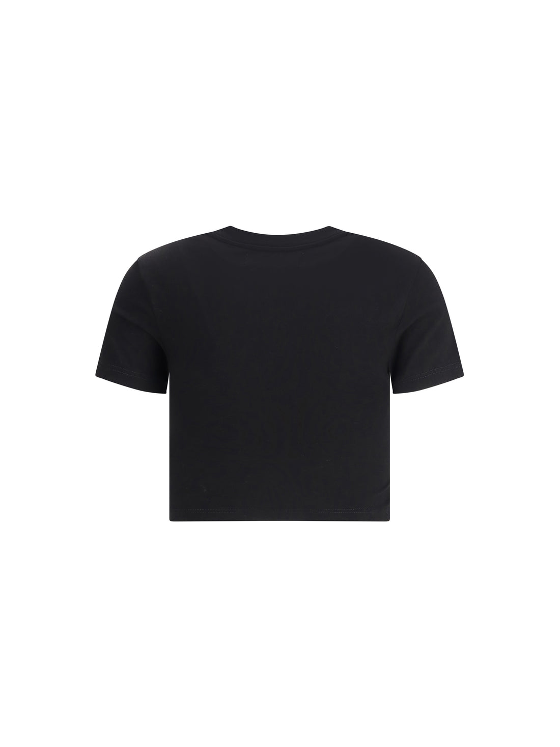 FIORUCCI M cherry mouth graphic crop t-shirt