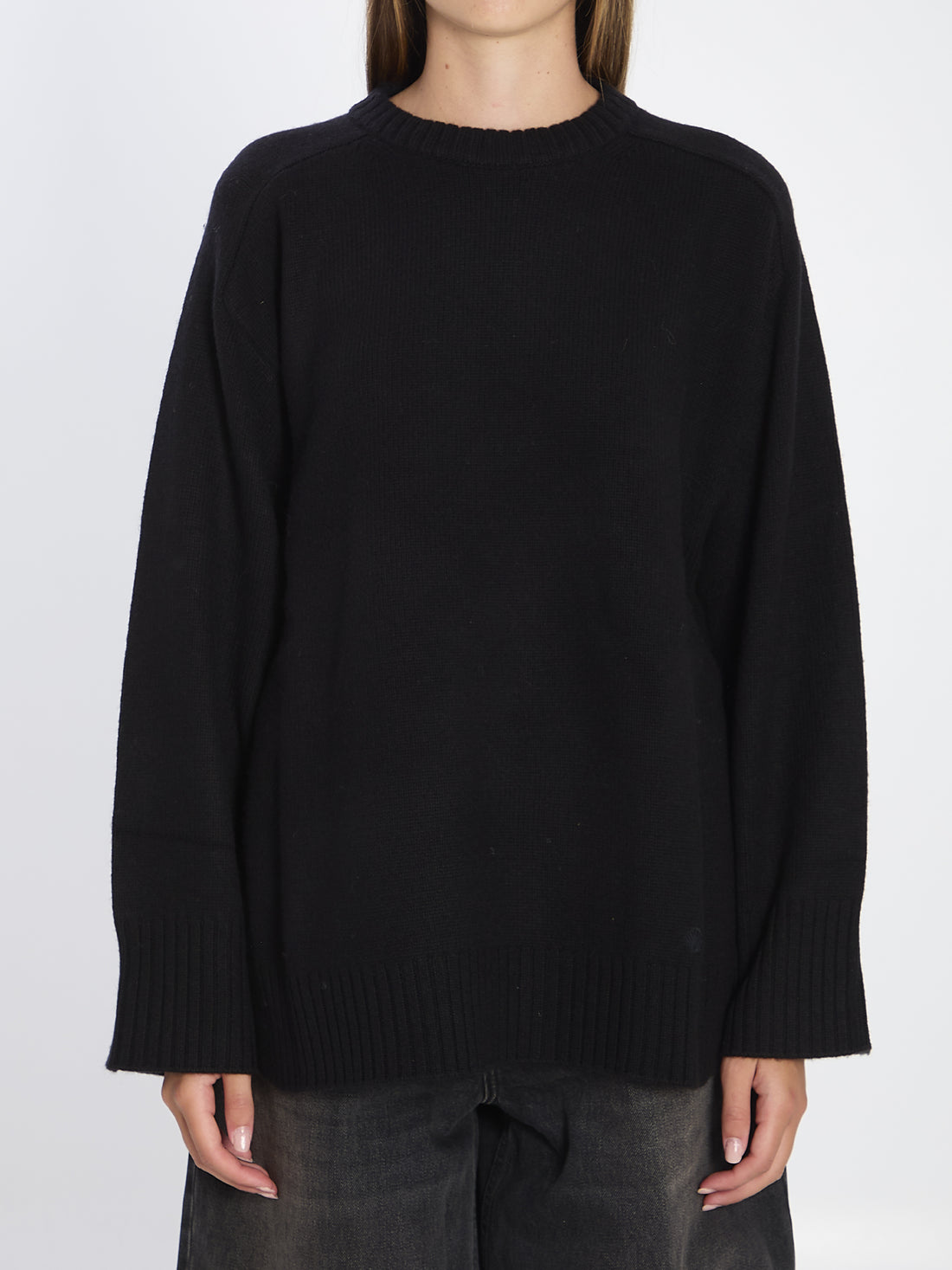 LOULOU DE SAISON M safi wool and cashmere sweater
