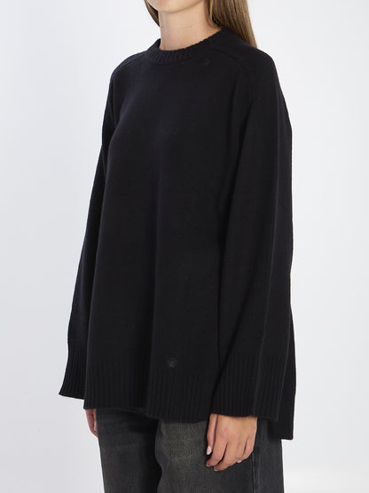 LOULOU DE SAISON M safi wool and cashmere sweater