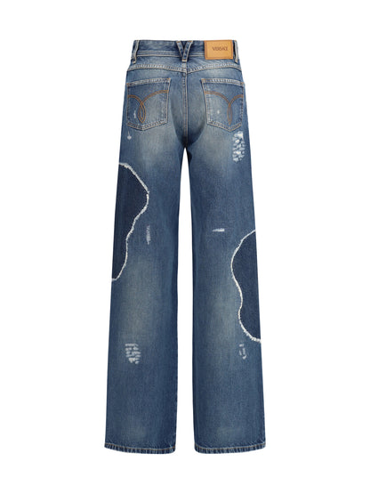 VERSACE 25 cotton denim jeans