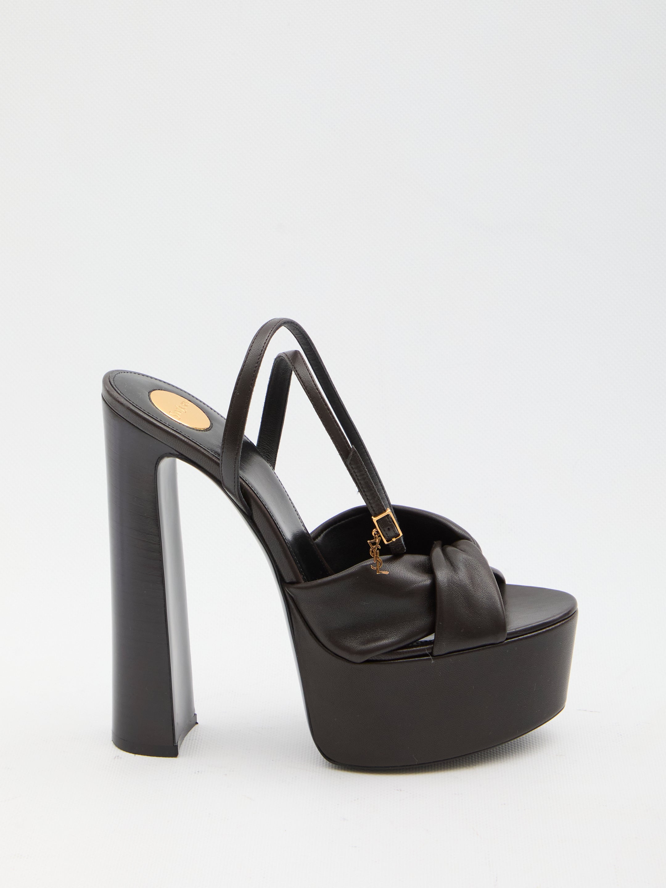SAINT LAURENT 36 franciane platform sandals