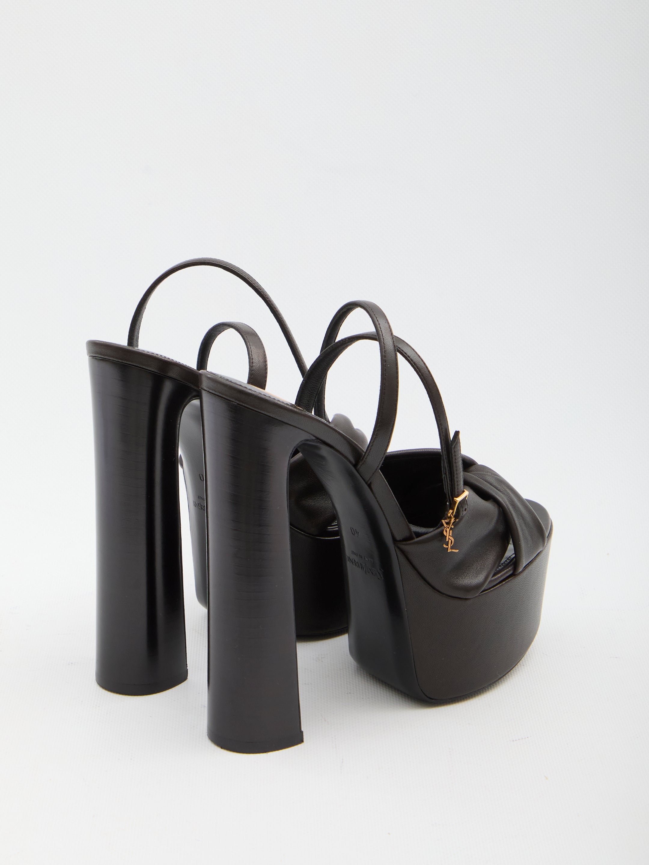 SAINT LAURENT 36 franciane platform sandals