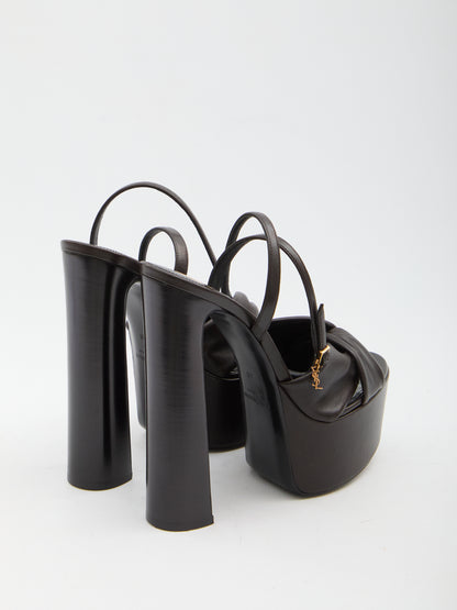 SAINT LAURENT 36 franciane platform sandals