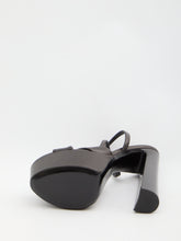 SAINT LAURENT 36 franciane platform sandals