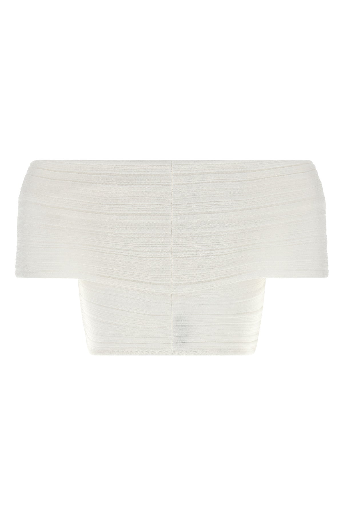the white antonino valenti ilenia top redefines the feminine silhouette throug