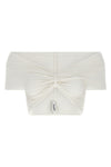 the white antonino valenti ilenia top redefines the feminine silhouette throug