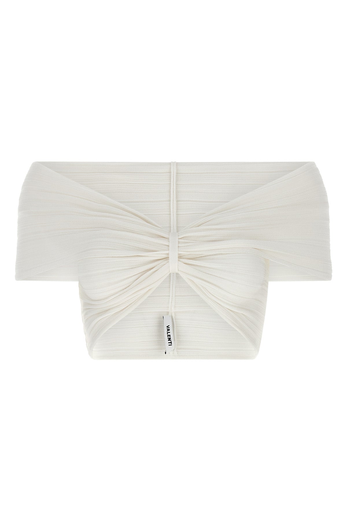the white antonino valenti ilenia top redefines the feminine silhouette throug