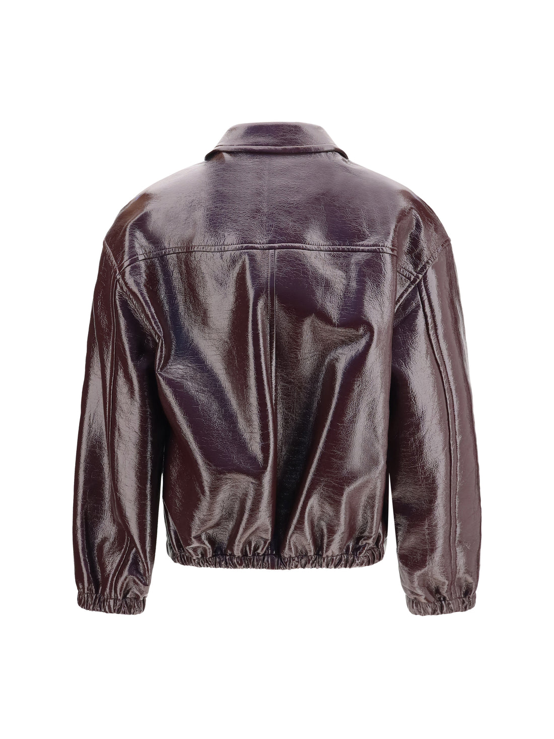 COURRÈGES M vinyl bomber jacket