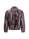 vinyl bomber jacket