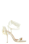 re23 flower silk sandals
