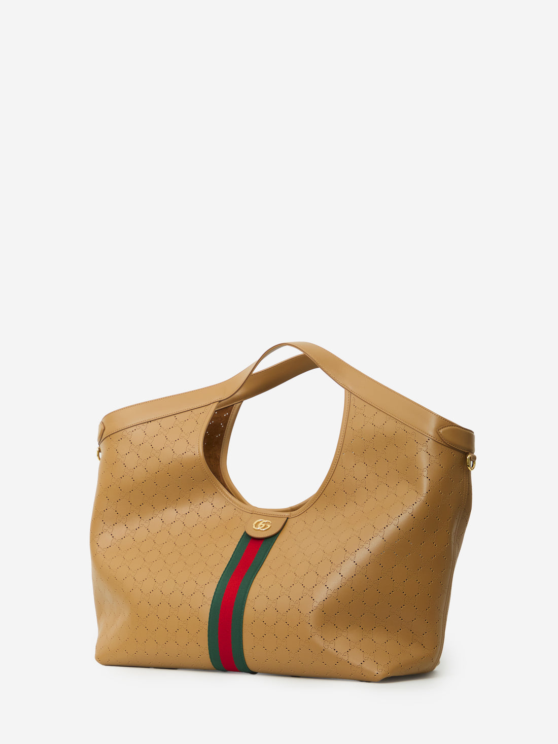 GUCCI OS giglio shopping bag large
