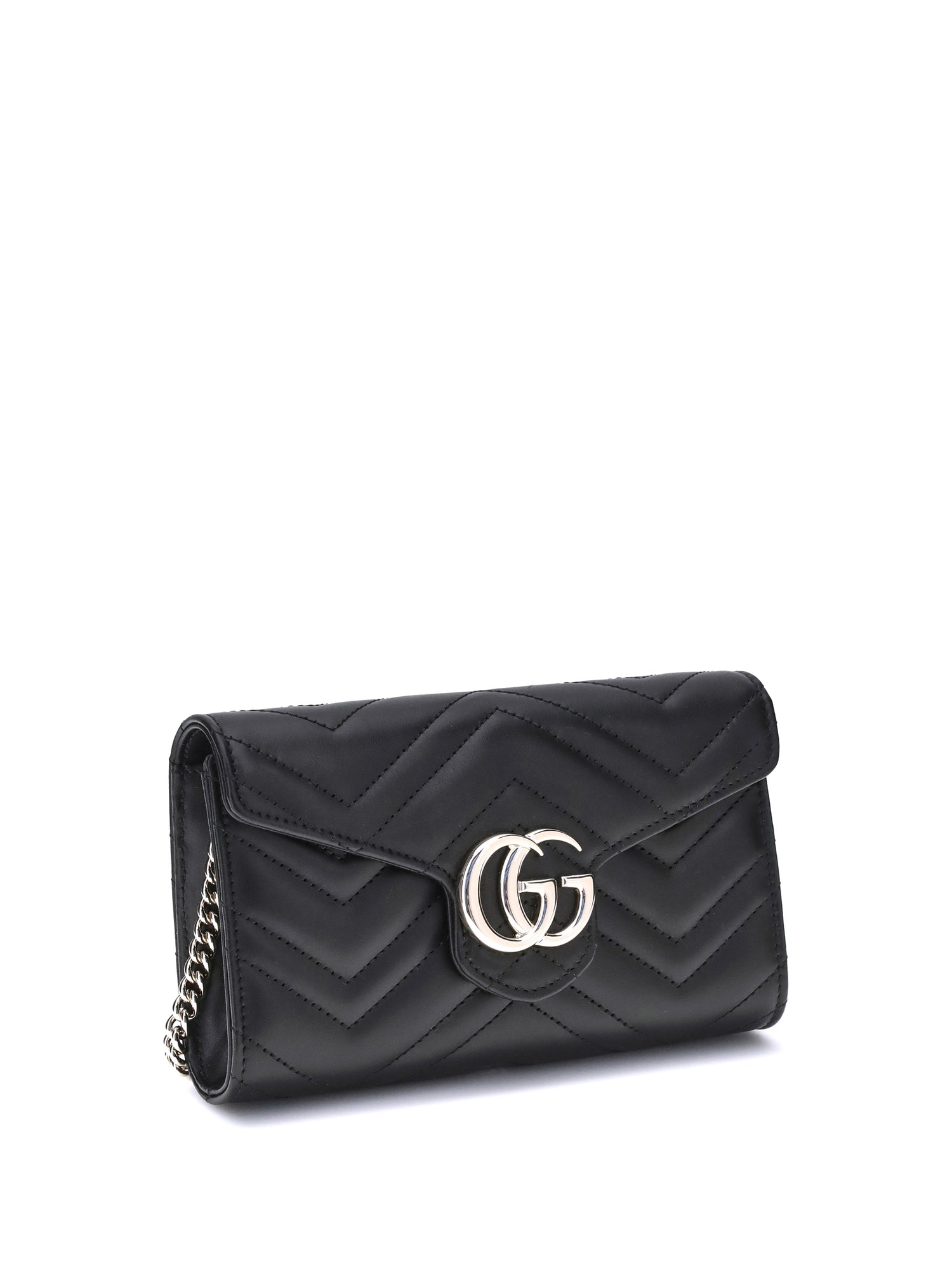 gg marmont wallet with chain