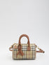 BURBERRY OS mini check bowling bag
