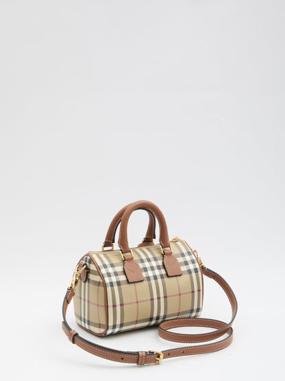 BURBERRY OS mini check bowling bag
