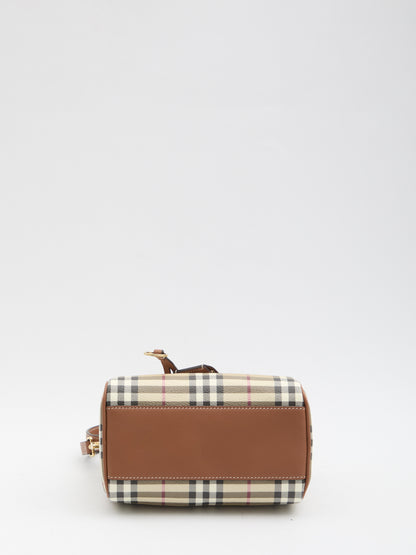 BURBERRY OS mini check bowling bag
