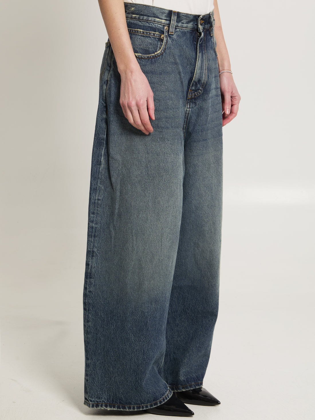 BALENCIAGA 25 low-rise baggy jeans